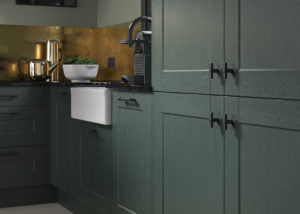 Green Shaker Kitchen | Panelven Kitchens | Hampshire