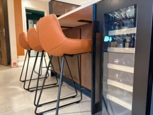 Sienna Orange, Majestic Teal & Oxidised Copper | Panelven Kitchens | Hampshire 