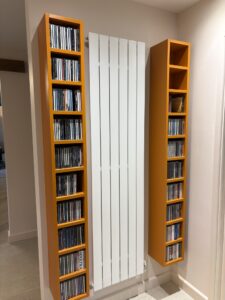 Sienna Orange, Majestic Teal & Oxidised Copper | Panelven Kitchens | Hampshire 