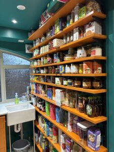 Sienna Orange, Majestic Teal & Oxidised Copper | Panelven Kitchens | Hampshire 