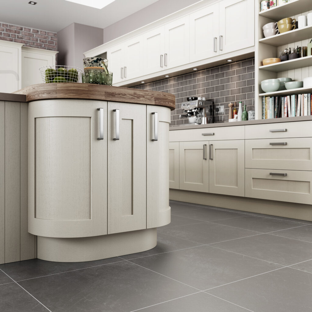 Alabaster - Shaker Kitchen | Panelven Kitchens | Hampshire