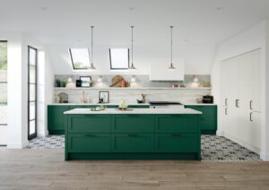 Mallard Green Kitchen | Panelven Kitchens | Hampshire